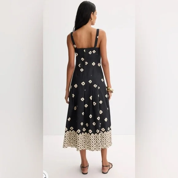 Marie Oliver Geometric Dixon Dress size 6. - Picture 3 of 10